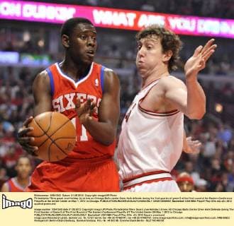 Basketball, NBA Playoffs, Chicago Bulls - Philadelphia 76ers 77:69