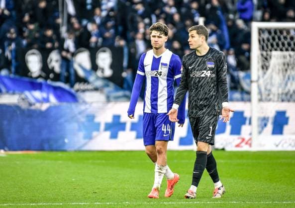 Football, Borussia Mönchengladbach interested in Hertha duo Ernst and Gechter, archive pictures
