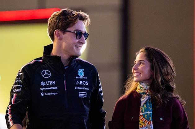 Formula 1: George Russell and Carmen Montero Mundt are engaged, archive photos