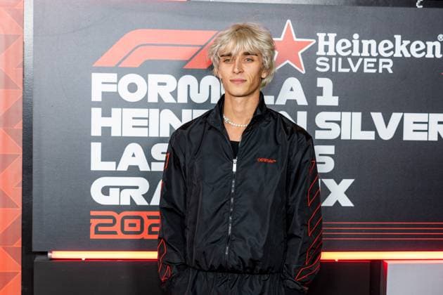 23rd November 2024; Las Vegas, Nevada, USA. F1 Las Vegas Grand Prix; Race Day; Josh Richards on the red carpet  ActionPlus12719453 BobxKupbens