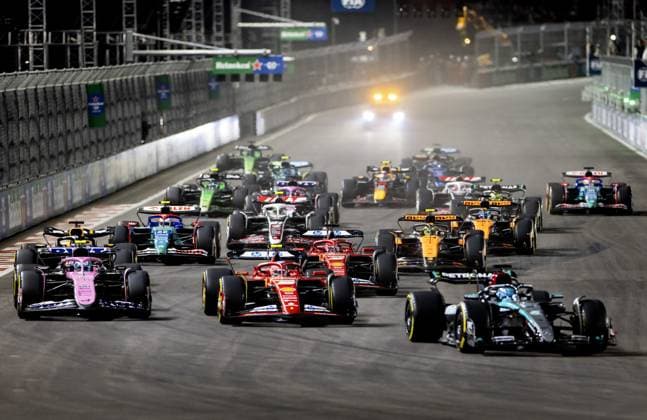 Formula 1, GP Las Vegas, Race