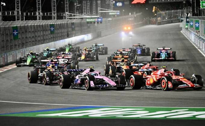 RECORD DATE NOT STATED Formula 1 heineken silver grande premio de las vegas. (SPO) Grande Premio de Formula 1 Heineken Silver Las Vegas. 23 de novembro de 2024, Las Vegas, Nevada, EUA: Os pilotos estao correndo para decidir o vencedor do Grande Premio de Formula 1 de Las Vegas, que acontece no Las Vegas Strip Circuit. Credito: esta foto thenews2 (Foto: Niyi Fote Thenews2 imago images) SPO  Copyright: xNiyixFotex