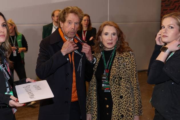 Movie producer Jerry Bruckheimer, Grand Prix of Las Vegas, Motorsport, Men, Formula 1, Race, 23 11 2024 Las Vegas Nevada USA Copyright: xkolbert-press ChristianxKolbertx