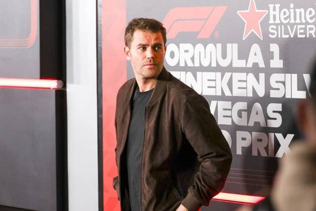 Actor Paul Wesley, Grand Prix of Las Vegas, Motorsport, Men, Formula 1, Race, 23 11 2024 Las Vegas Nevada USA Copyright: xkolbert-press ChristianxKolbertx