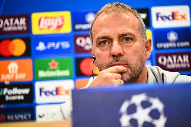 Football, CL, FC Barcelona, Press conference