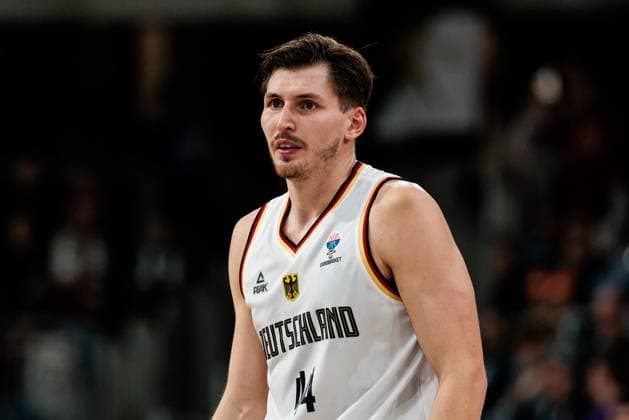 FIBA EuroBasket Qualifier Germany Sweden 25 11 2024 David Krämer Germany, 44 FIBA EuroBasket Qualifier Germany Sweden, Heidelberg, SNP Arena on 25 11 2024 Copyright: xBEAUTIFULxSPORTS Wunderlx