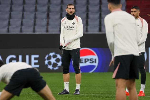 Fabian Paris Saint Germain, PSG, 08 , Ger, Final training, Paris Saint Germain, PSG, Football, UEFA Champions League, Matchday 5, 2024 2025 season, 25 11 2024, Ger, Final training, Paris Saint Germain, PSG, Football, UEFA Champions League, Matchday 5, 2024 2025 season, 25 11 2024 Muenchen Copyright: xEibner-Pressefoto JennixMaulx EP_JML
