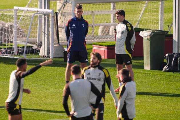 Football, CL, Juventus Turin, Training