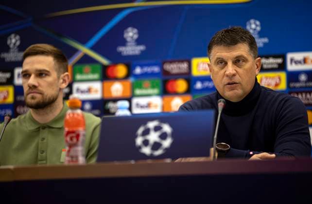 Football, CL, Red Star Belgrade, Press conference