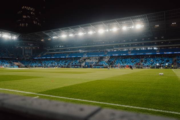 SOCCER - UEFA CL, Slovan vs Milan BRATISLAVA,SLOVAKIA,26.NOV.24 - SOCCER - UEFA Champions League, Slovan Bratislava vs AC Milan. Image shows an overview of the Narodny futbalovy stadion. keywords: Tehelne pole, National football stadium.  GEPAxpictures xAlexanderxSolc