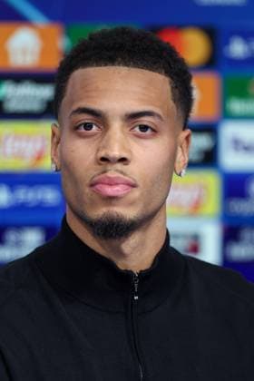 UEFA Chapmions League: Borussia Dortmund press Felix Nmecha of Borussia Dortmund speaks on a press conference, PK, Pressekonferenz at Maksimir Stadium in Zagreb, Croatia, on November 26, 2024.  IgorxKralj PIXSELL