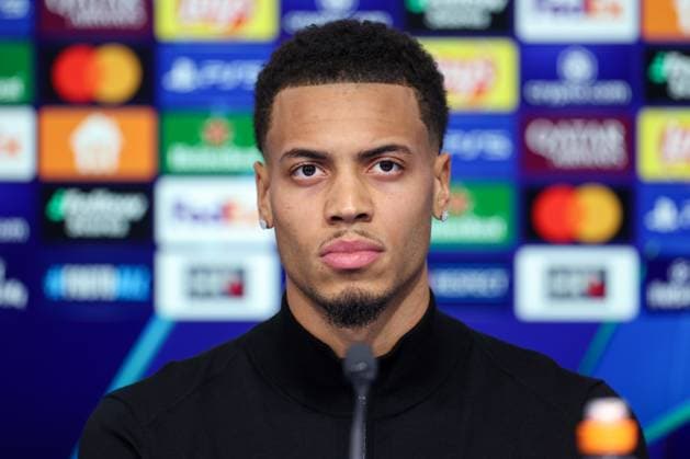 UEFA Chapmions League: Borussia Dortmund press Felix Nmecha of Borussia Dortmund speaks on a press conference, PK, Pressekonferenz at Maksimir Stadium in Zagreb, Croatia, on November 26, 2024.  IgorxKralj PIXSELL