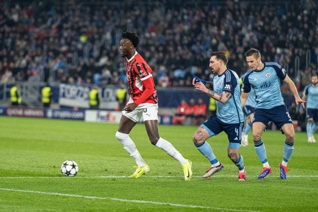 Football, CL, Slovan Bratislava - AC Milan