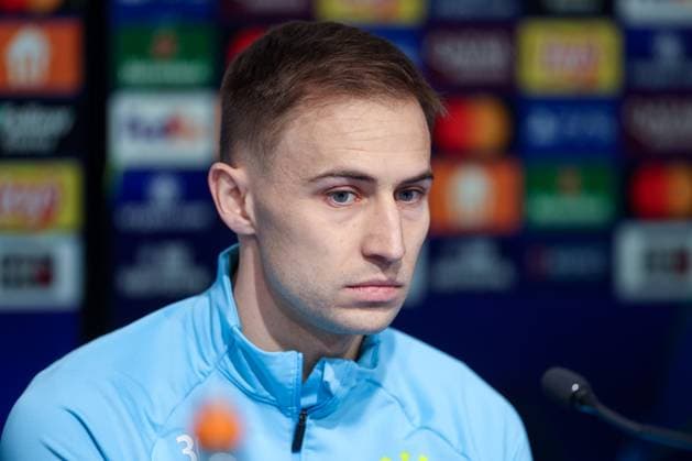 UEFA Chapmions League: Dinamo Zagreb press and training Dinamo Zagreb s player Marko Rog speaks on a press conference, PK, Pressekonferenz at Maksimir Stadium in Zagreb, Croatia, on November 26, 2024.  IgorxKralj PIXSELL