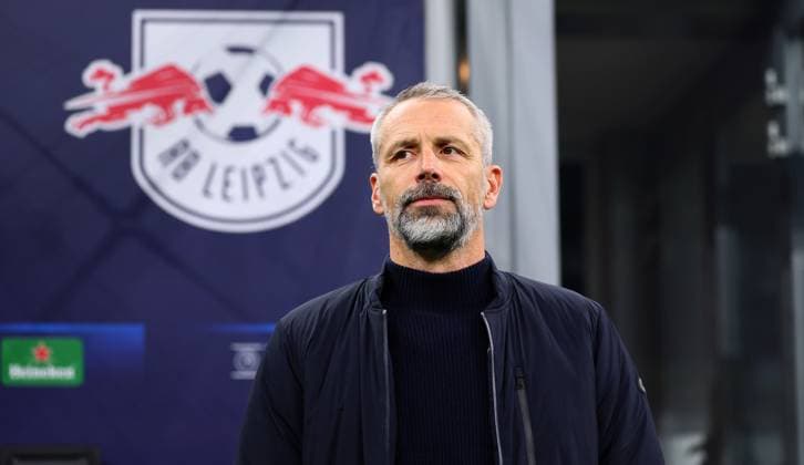 Inter Milan RB Leipzig Champions League Leipzig, 26 11 2024, Giuseppe Meazza Stadium, Football, UEFA Champions League, Matchday 5 , RB Leipzig vs FC Inter Milan , In the picture Coach Marco Rose, RB Leipzig , Picture Point