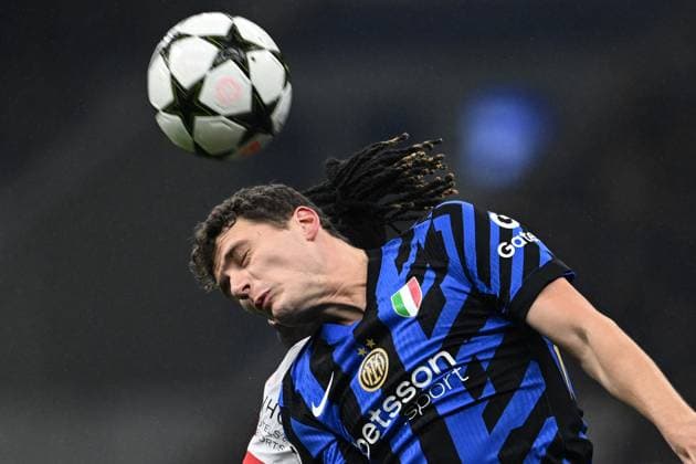 Mg Milano 26 11 2024 - Champions League Inter-Lipsia foto Matteo Gribaudi Image nella foto: Benjamin Pavard-Amadou Haidara 