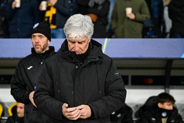 26 11 2024, Bern, Stadion Wankdorf, UEFA Champions League Young Boys Atalanta, head coach Gian Piero Gasperini Atalanta Bern Stadion Wankdorf Bern Switzerland Copyright: xJustPictures.ch KjetilxWaberx jp-en-KjWa-SF_241126_91299