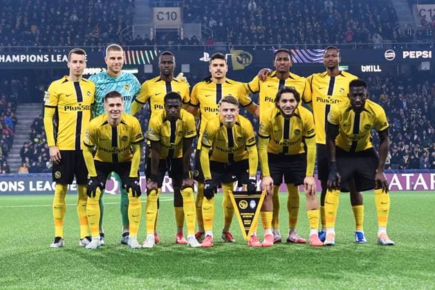 BERN, SWITZERLAND NOVEMBER 26 Young Boys team photo during the UEFA Champions League 2024 25 League Phase MD5 match between BSC Young Boys and Atalanta BC at Stadion Wankdorf on November 26, 2024 in Bern, Switzerland Bern Stadion Wankdorf Bern Switzerland Copyright: xJustPictures.ch ManuelxWinterbergerx jp-en-EuSpIm-JP4_MAN_YB_Atalanta_26Nov2024_BE_01192