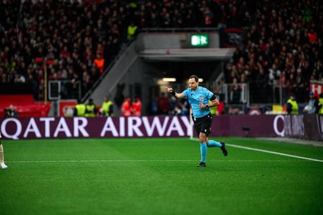 LEVERKUSEN, GERMANY - 26 NOVEMBER, 2024: UEFA Championes League match FC Bayer 04 Leverkusen vs Red Bull Salzburg at BayArena  Copyright: xVITALIIxKLIUIEVx