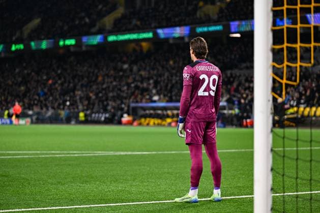 26 11 2024, Bern, Stadion Wankdorf, UEFA Champions League Young Boys Atalanta, 29 Marco Carnesecchi Atalanta Bern Stadion Wankdorf Bern Switzerland Copyright: xJustPictures.ch KjetilxWaberx jp-en-KjWa-SF_241126_91302