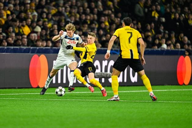 Football, CL, BSC Young Boys Bern - Atalanta Bergamo