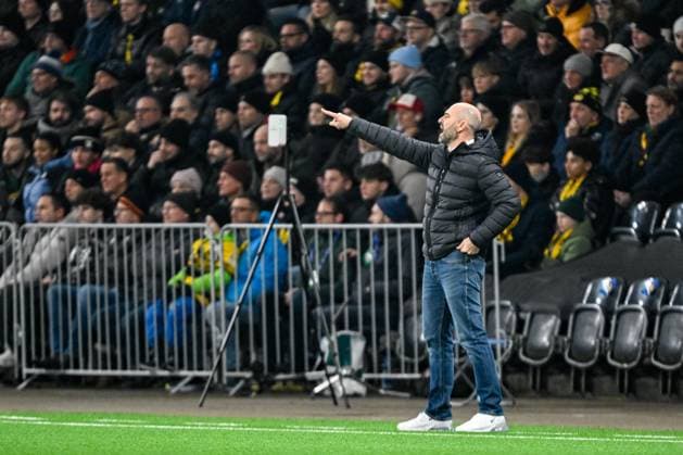 26 11 2024, Bern, Stadion Wankdorf, UEFA Champions League Young Boys Atalanta, head coach Joel Magnin Young Boys Bern Stadion Wankdorf Bern Switzerland Copyright: xJustPictures.ch KjetilxWaberx jp-en-KjWa-SF_241126_91294