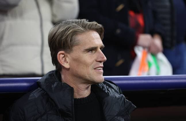 Munich, Germany, November 26, 2024 Football, Men, Champions League, Season 2024 2025, FC Bayern Munich FC Paris Saint Germain, Allianz Arena, Matchday 5 Christoph Freund, Sports Director FC Bayern Munich Head, Portrait, Looking left