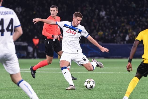 BERN, SWITZERLAND NOVEMBER 26 Mario Pasalic of Atalanta in action during the UEFA Champions League 2024 25 League Phase MD5 match between BSC Young Boys and Atalanta BC at Stadion Wankdorf on November 26, 2024 in Bern, Switzerland Bern Stadion Wankdorf Bern Switzerland Copyright: xJustPictures.ch ManuelxWinterbergerx jp-en-EuSpIm-JP4_MAN_YB_Atalanta_26Nov2024_BE_01224