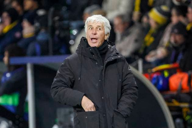 Gian Piero Gasperini Atalanta Bergamo, Coach , Football, UEFA Champions League, Matchday 5, 2024 2025, Young Boys Bern vs Atalanta Bergamo, 26 11 2024, Stadion Wankdorf, Bern, Switzerland Bern Stadion Wankdorf Canton Bern Switzerland Copyright: xGrantxHubbsx