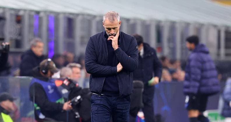 Inter Milan RB Leipzig Champions League Leipzig, 26 11 2024, Giuseppe Meazza Stadium, Football, UEFA Champions League, Matchday 5 , RB Leipzig vs FC Inter Milan , In the picture Coach Marco Rose, RB Leipzig , Picture Point