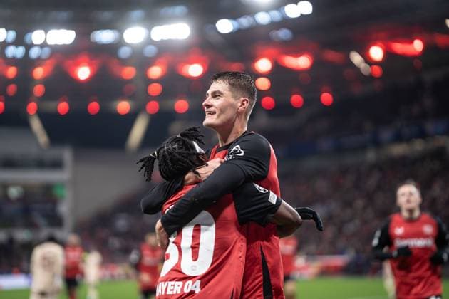 GER, UEFA Champions League, Bayer 04 Leverkusen vs FC Salzburg 26 11 2024, BayArena, Leverkusen, GER, UEFA Champions League, Bayer 04 Leverkusen vs FC Salzburg In the picture nordphotoxGmbHxx xChristianxSchulze nph000300