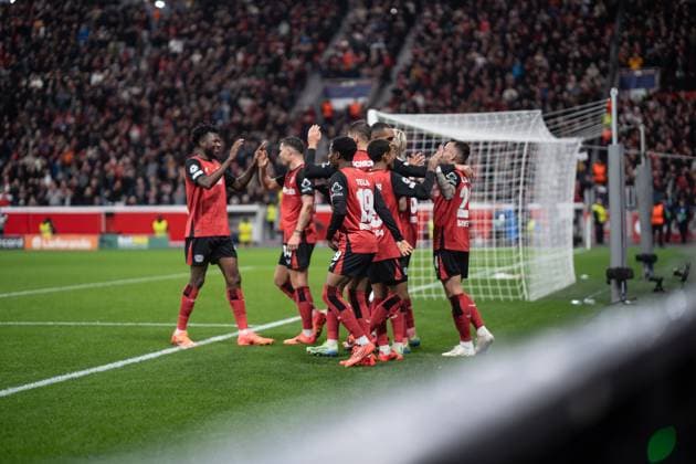 GER, UEFA Champions League, Bayer 04 Leverkusen vs FC Salzburg 26 11 2024, BayArena, Leverkusen, GER, UEFA Champions League, Bayer 04 Leverkusen vs FC Salzburg In the picture nordphotoxGmbHxx xChristianxSchulze nph000300
