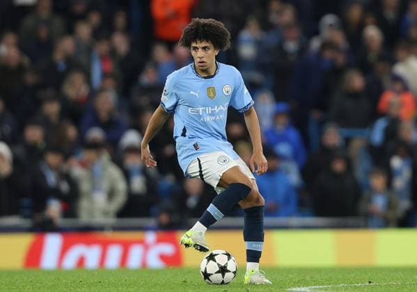 - Manchester City v Feyenoord, UEFA Champions League, League Stage, Etihad Stadium, Manchester, UK - 26th November 2024. (C) Daniel Weir Crystal Pix Rico Lewis of Manchester City. - Manchester City v Feyenoord, UEFA Champions League, League Stage, Etihad Stadium, Manchester, UK - 26th November 2024. (C) Daniel Weir Crystal Pix Manchester Etihad Stadium UK Copyright: xDanxWeirx CP_Manchester_City_Feyenoord_24