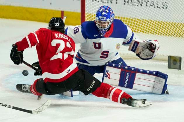 Ice Hockey, Prospect Games, Canada - USA