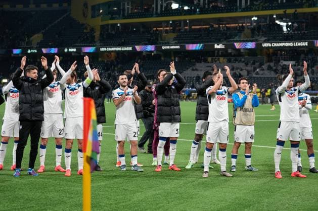 Team, Fans, Football, UEFA Champions Legue, Matchday 5, 2024 2025, BSC Young Boys vs Atalanta Bergamo, 26 11 2024, Stadion Wankdorf, Bern, Switzerland, Bern Wankdorf Stadium Canton of Bern Switzerland Copyright: xFinleyxMörchx