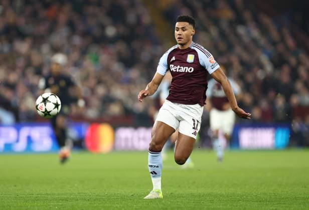 Aston Villa v Juventus FC Champions League 27 11 2024. Ollie Watkins of Aston Villa during the Champions League match between Aston Villa and Juventus FC at Villa Park, Birmingham, England on 27 November 2024. Birmingham Villa Park West Midlands England Editorial use only , Copyright: xRyanxBrownex PSI-20893-0028