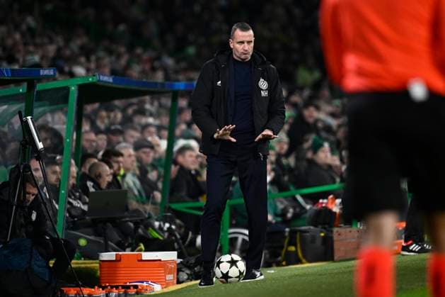 Celtic v Club Brugge - UEFA Champions League GLASGOW, SCOTLAND - NOVEMBER 27 : Hayen Nicky head coach of Club Brugge during the UEFA Champions League phase matchday 5 between Celtic and Club Brugge on November 27, 2024 in Glasgow, Scotland, 27 11 2024 Glasgow Scotland  Copyright: xPeterxDexVoechtx