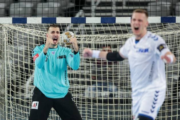 HC Zagreb v HBC Nantes - EHF Champions League Matej Mandic of HC Zagreb reacts during the EHF Champions League group B round 9 match between HC Zagreb and HBC Nantes at Arena Zagreb on November 27, 2024 in Zagreb, Croatia.  MatijaxHabljak PIXSELL