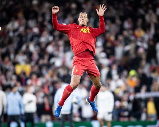 Liverpool vs Real Madrid Valverde in action during the game against Liverpool valid for Champions League at the Anfield stadium, in Liverpool, today November 27, 2024. Copyright: xx _RR_9879