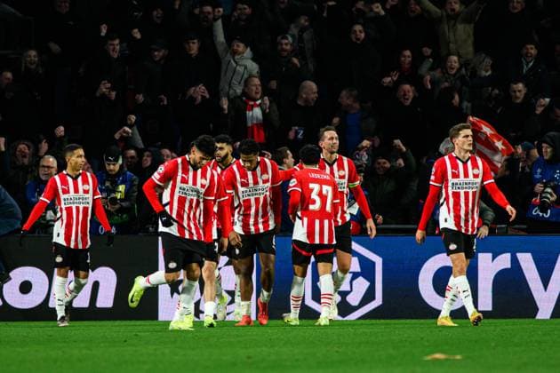 EINDHOVEN, NETHERLANDS - 27 NOVEMBER, 2024: The UEFA Champions League football match between PSV - FC Shakhtar Donetsk at Philips Arena  Copyright: xVitaliixKliuievx