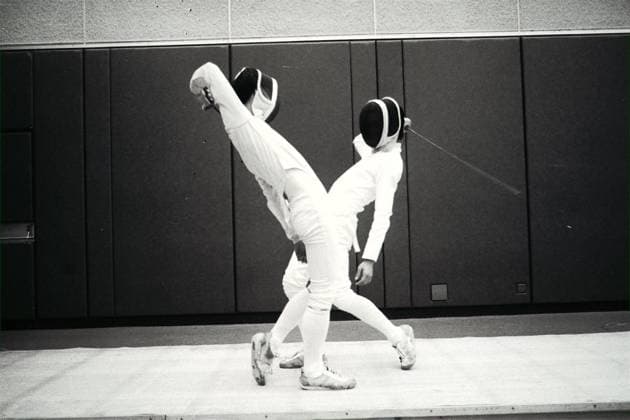 Archivbilder der Woche SPORT KW47 Foilists practising at the Jubilee Sports Centre. EDITORIAL USE ONLY  Copyright: xx MER2016052418395558 PostxStaffxPhotographerx scmpphotos490881