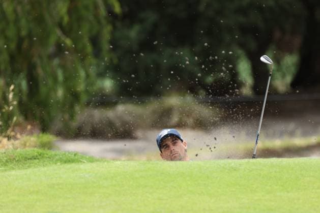 GOLF AUSTRALIAN OPEN, Joaquin Niemann on day one of the ISPS HANDA Australian Open at Kingston Heath Golf Club in Melbourne, Thursday, November 28, 2024. ( NO ARCHIVING, EDITORIAL USE ONLY, NO USE IN BOOKS WITHOUT CONSENT MELBOURNE VICTORIA AUSTRALIA  Copyright: xCONxCHRONISx 20241128184551232958