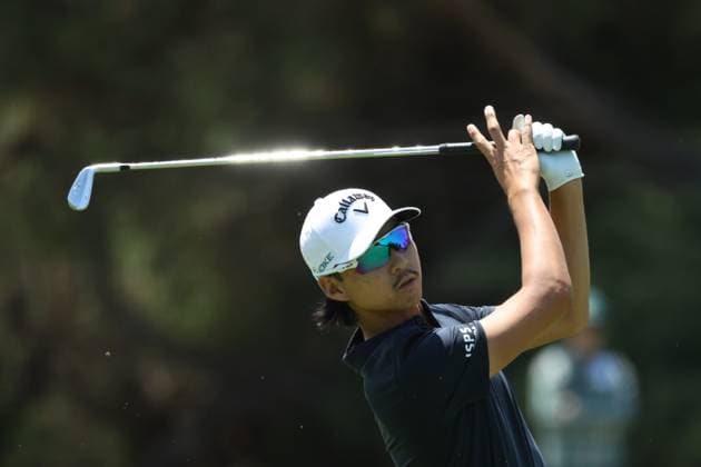 GOLF AUSTRALIAN OPEN, Min Woo Lee on day one of the ISPS HANDA Australian Open at Kingston Heath Golf Club in Melbourne, Thursday, November 28, 2024. ( NO ARCHIVING, EDITORIAL USE ONLY, NO USE IN BOOKS WITHOUT CONSENT MELBOURNE VICTORIA AUSTRALIA  Copyright: xCONxCHRONISx 20241128161843556293
