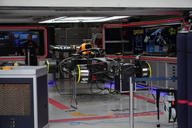 Formula 1 Qatar Airways Qatar Grand Prix 2024 28 11 2024, Losail International Circuit, Doha, Formula 1 Qatar Airways Qatar Grand Prix 2024 ,in the picture The car of Max Verstappen NLD , Oracle Red Bull Racing nordphotoxGmbHx xBratic nph00250