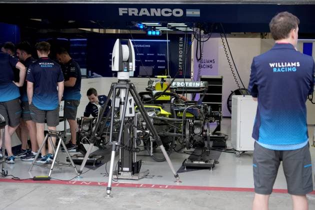 Formula 1 Qatar Airways Qatar Grand Prix 2024 28 11 2024, Losail International Circuit, Doha, Formula 1 Qatar Airways Qatar Grand Prix 2024 ,in the picture The car of Franco Colapinto ARG , Williams Racing nordphotoxGmbHx xBratic nph00250
