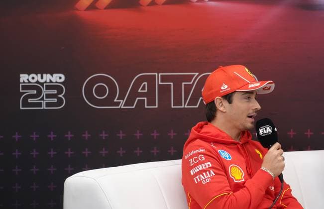 28 11 2024, Losail International Circuit, Doha, Formula 1 Qatar Airways Qatar Grand Prix 2024 ,in the picture Charles Leclerc MCO , Scuderia Ferrari HP Photo by Hasan Bratic DeFodi Images Defodi 506 20241128 hbr 0781