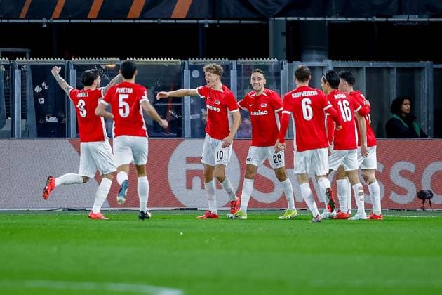 ALKMAAR - 28-11-2024, AFAS Stadium. UEFA Europa League, season 2024 2025 during the match AZ - Galatasaray. AZ - Galatasaray  x26844523x Copyright: