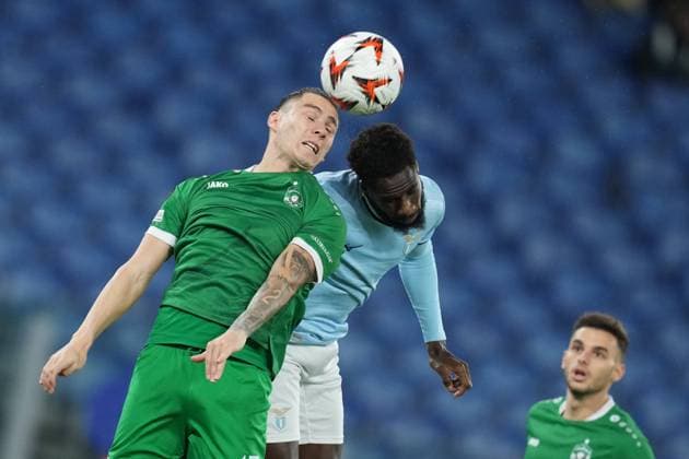 Ludogorets SonLazio s Boulaye Dia during the UEFA Europa League single group between Lazio and Ludogorets at the Olympic Stadium in Rome, Italy - Thursday 28 November 2024 - Soccer  Copyright: xAlfredoxFalcone LaPressex