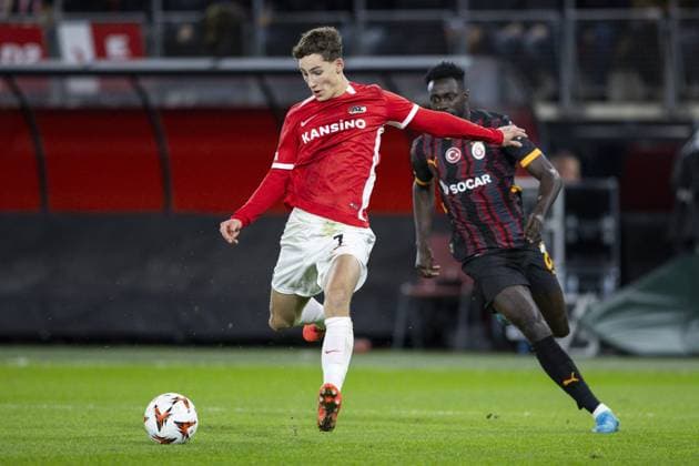 ALKMAAR, 28-11-2024, AFAS Stadium, UEFA Europa League, season 2024 2025. Match between AZ - Galatasaray. AZ player Ruben van Bommel AZ - Galatasaray  x26844563x Copyright: