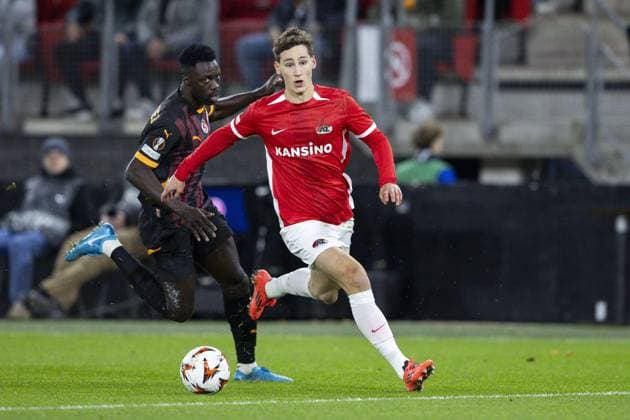 ALKMAAR, 28-11-2024, AFAS Stadium, UEFA Europa League, season 2024 2025. Match between AZ - Galatasaray. AZ player Ruben van Bommel AZ - Galatasaray  x26844578x Copyright: